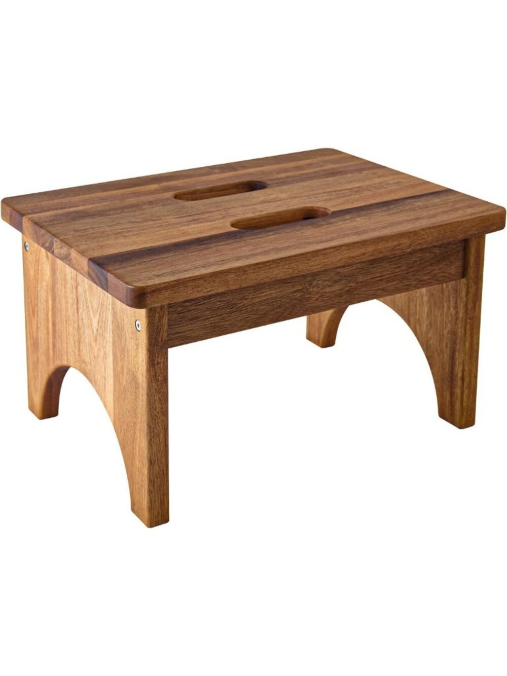 LITY Wooden Step Stool, One Step Stools for Adults, 9'' Small Kitchen Stepping